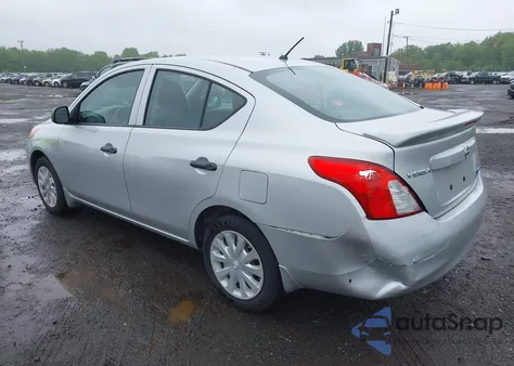 2014 Nissan Versa 1.6 S+ z USA, uszkodzony, nr VIN 3N1CN7AP3EL830455
